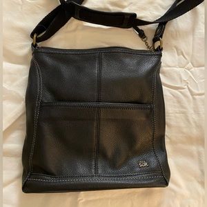 Black The Sak shoulder or crossbody bag, leather, GUC